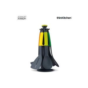 Joseph Joseph Gray Tall Kitchen Utensils Organizer  Rotating Carousel